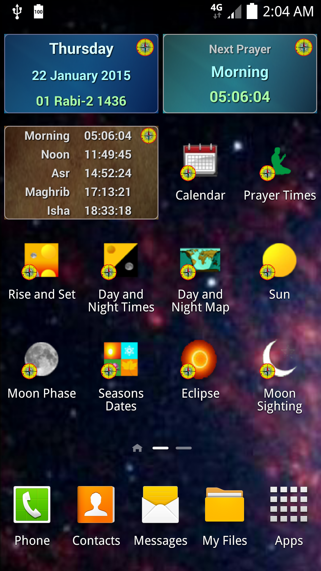 Sun & Moon Calendar Screenshot9