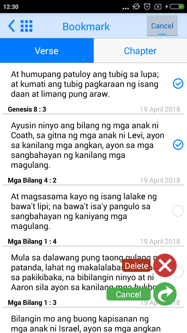 Holy Bible in Filipino Screenshot2