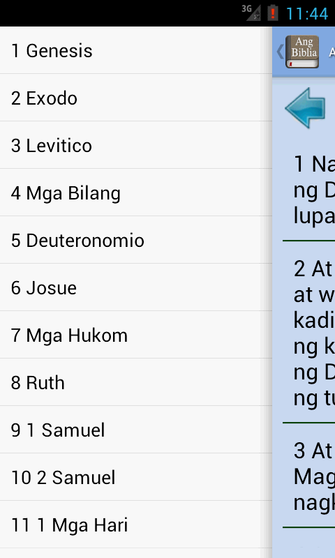 Holy Bible in Filipino Screenshot10