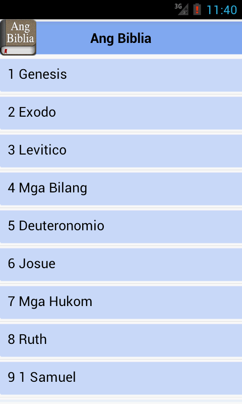 Holy Bible in Filipino Screenshot8
