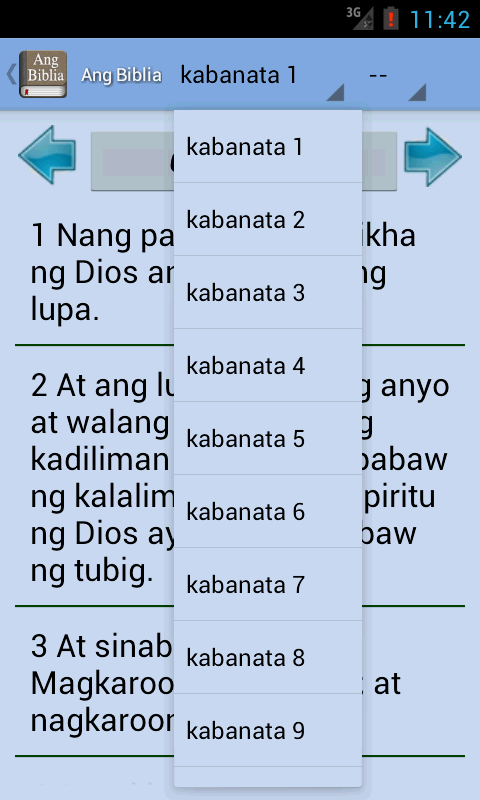 Holy Bible in Filipino Screenshot11