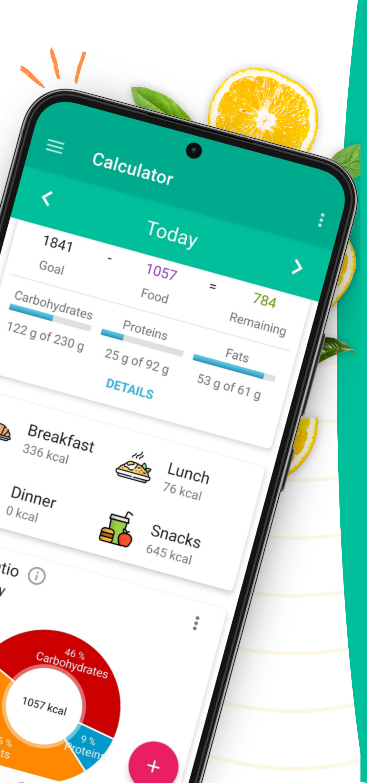Dietary Calorie Counter Screenshot2