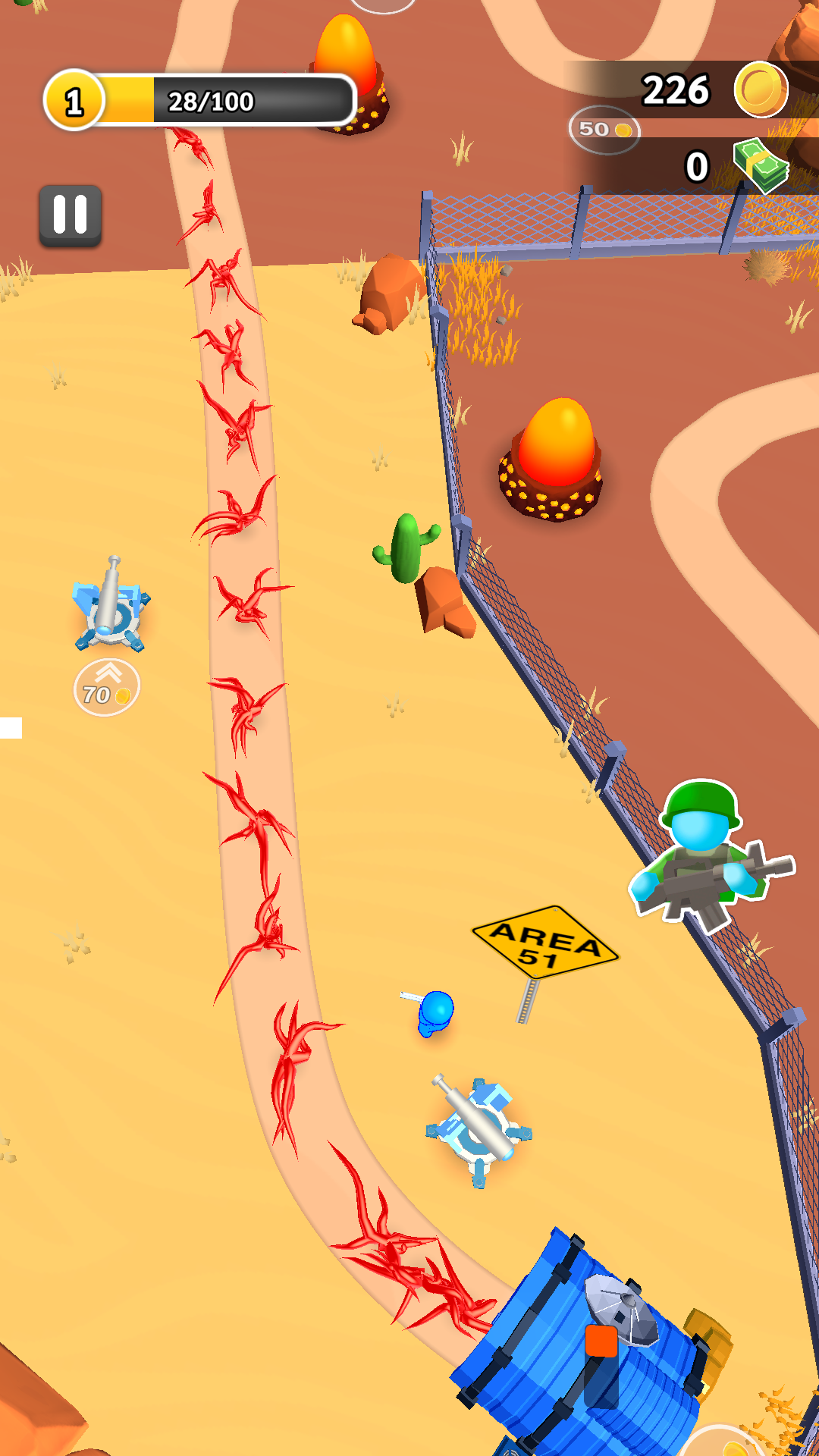Alien Defence - Save Area51 Screenshot1