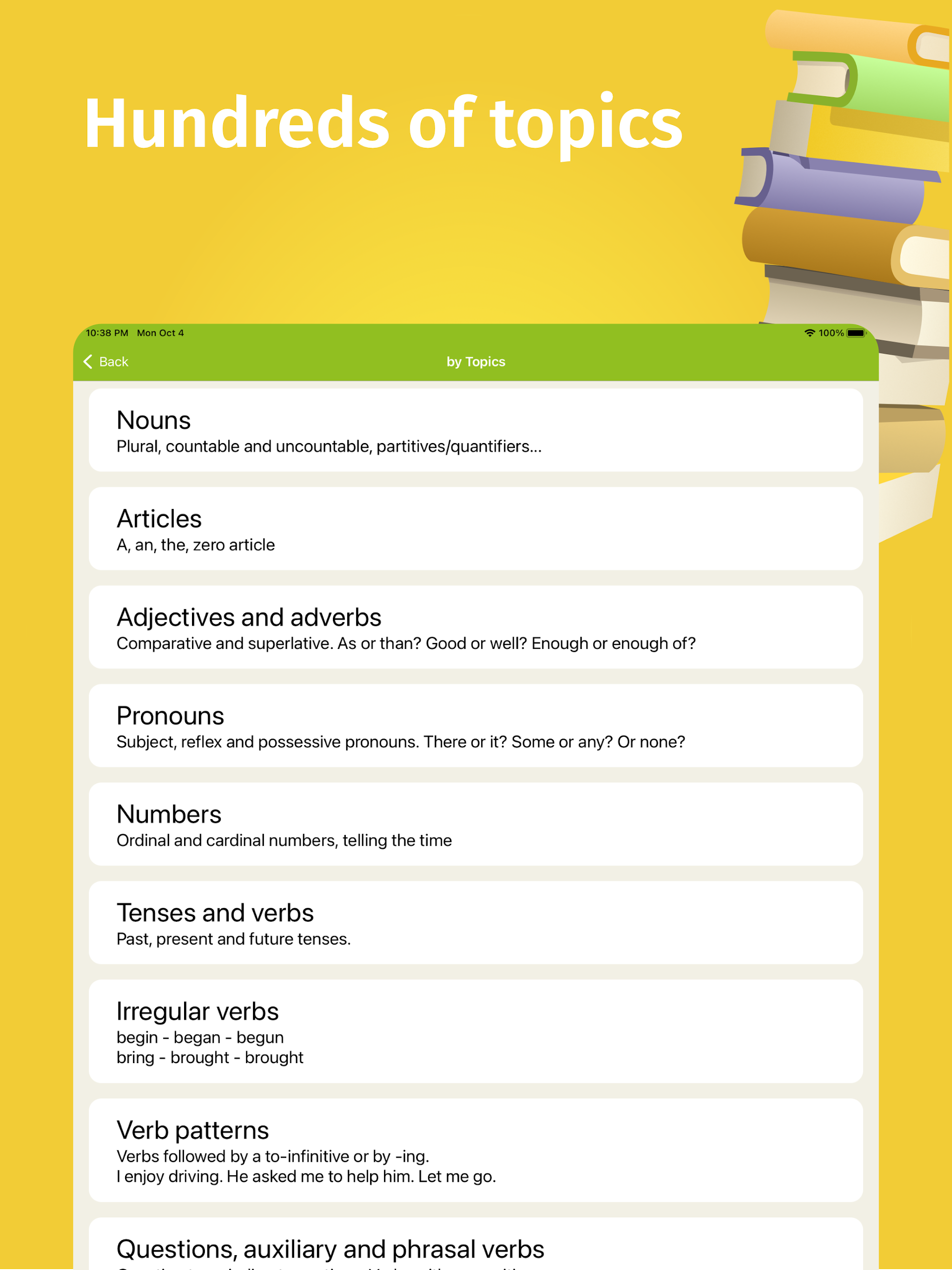 English Grammar Tests Screenshot8