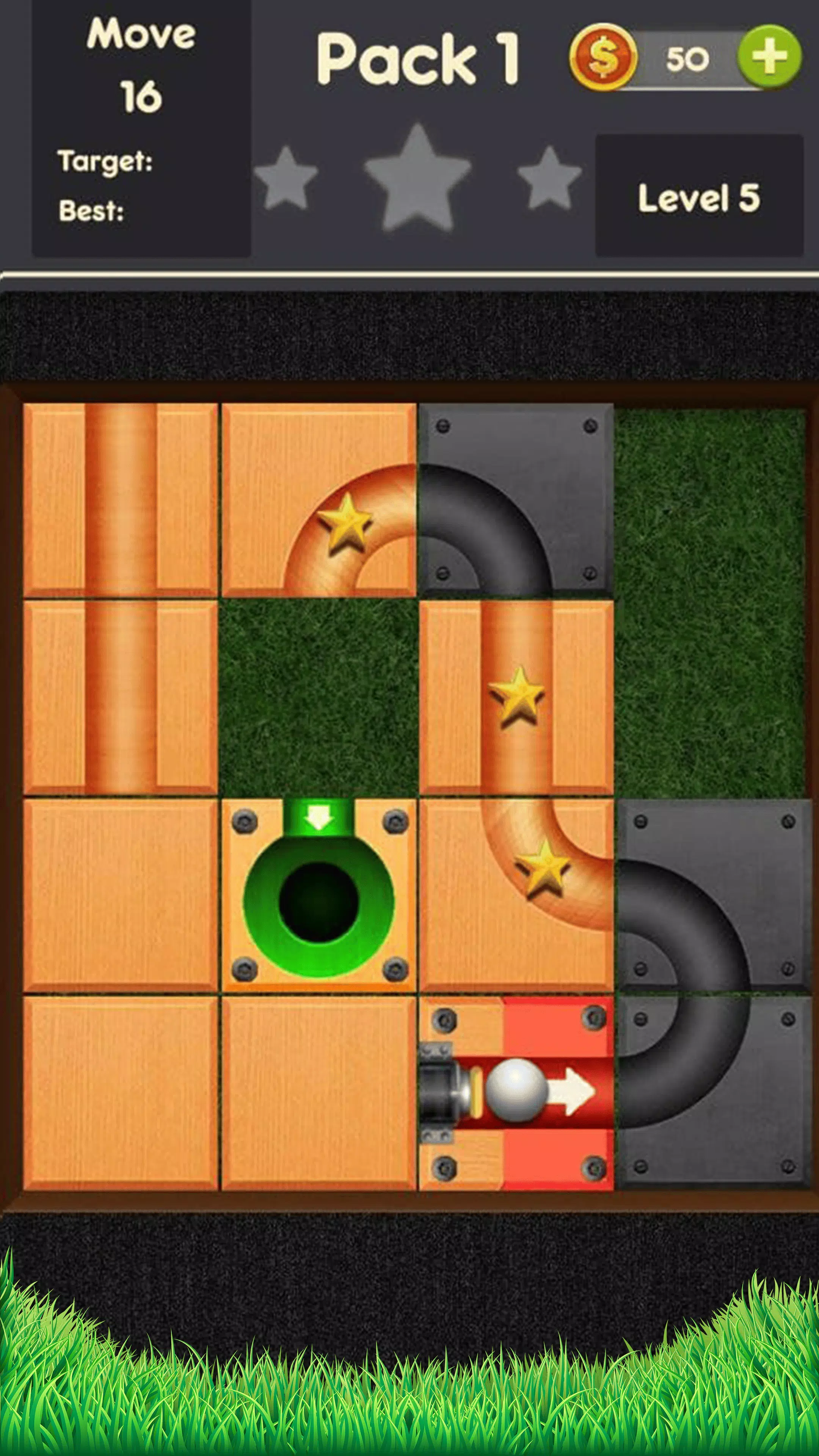 Rolling ball - slide puzzle Screenshot2