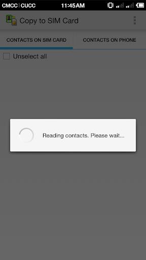 Copy to SIM Card Screenshot10
