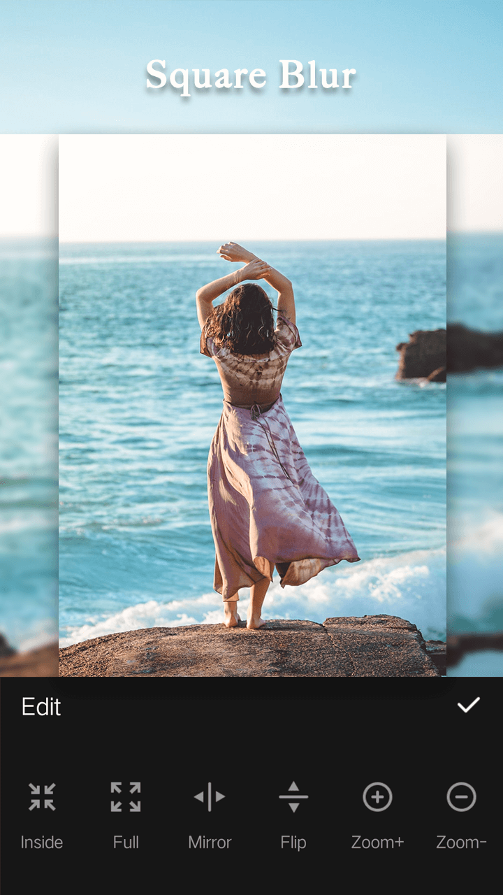 Square Fit-Blur Photo Editor Screenshot1