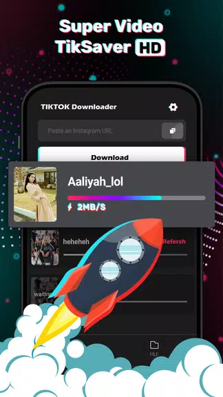 HD Tik Downloader No Watermark Screenshot1