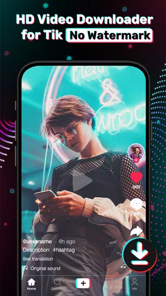 HD Tik Downloader No Watermark Screenshot2