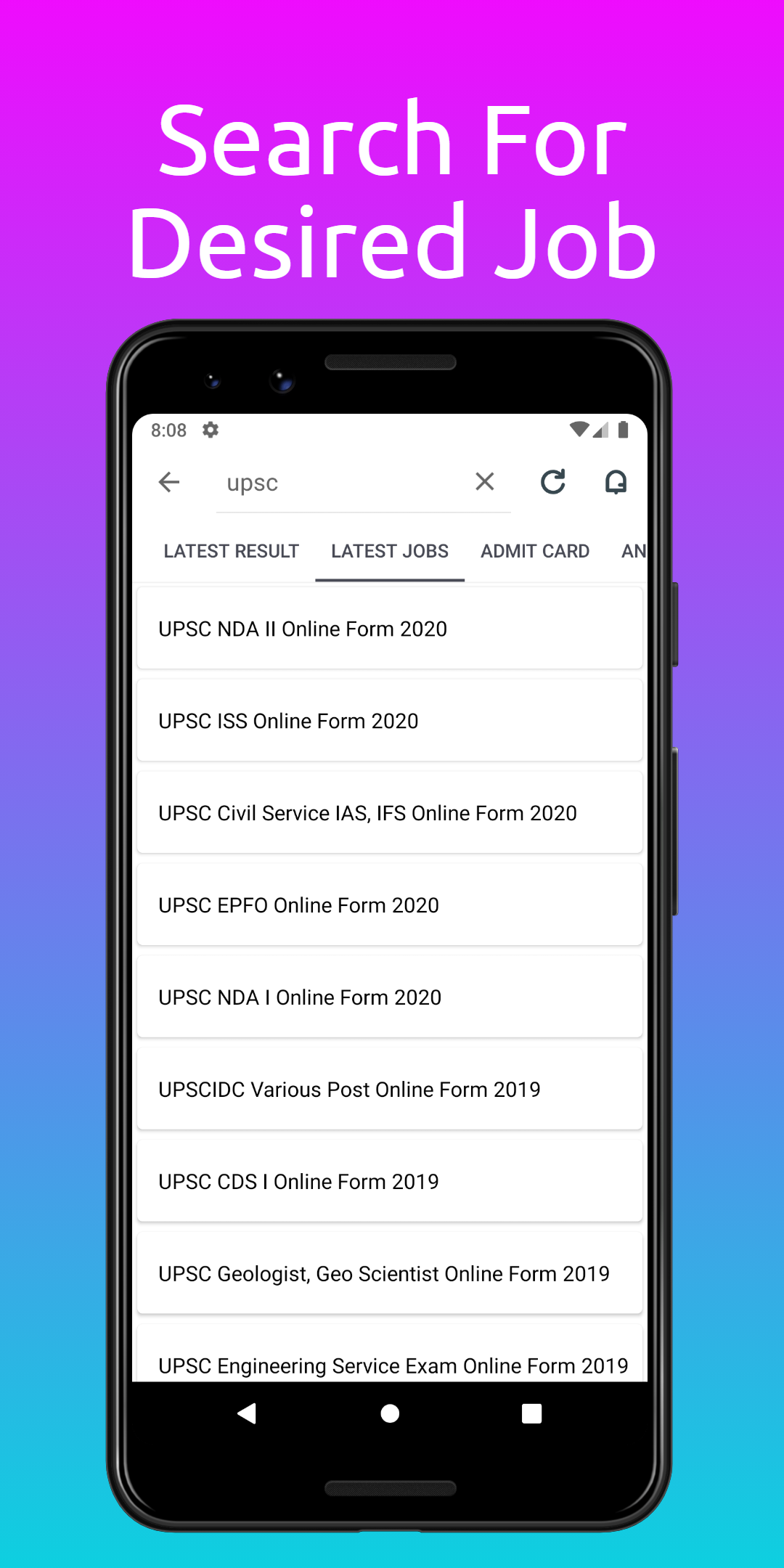 Sarkari Jankari App Screenshot4