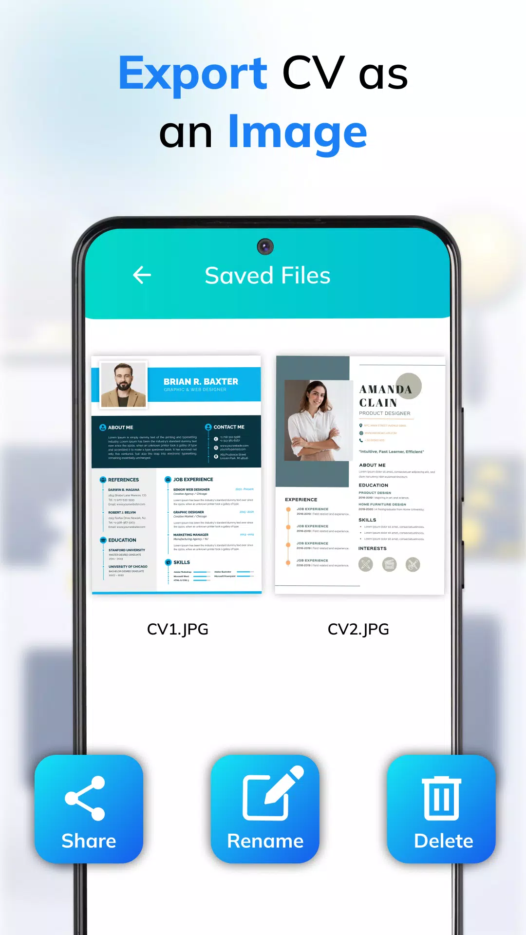 CV Maker: Resume Builder App Screenshot5