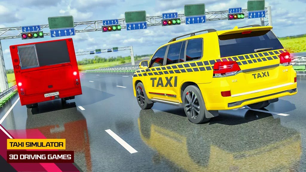 Taxi Games: City Car Driving Screenshot2