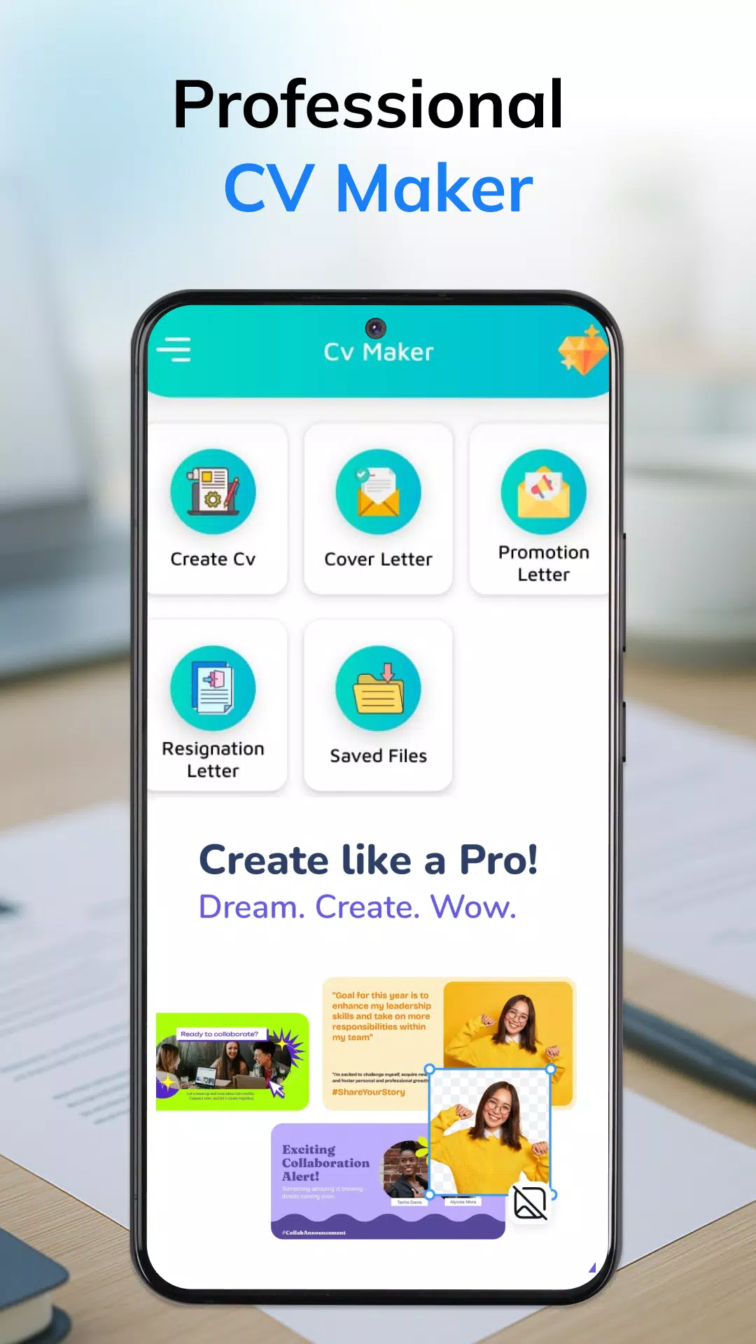CV Maker: Resume Builder App Screenshot1