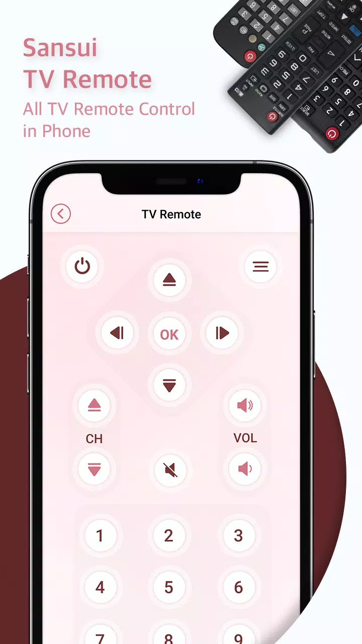 Remote for Sansui TV Screenshot1