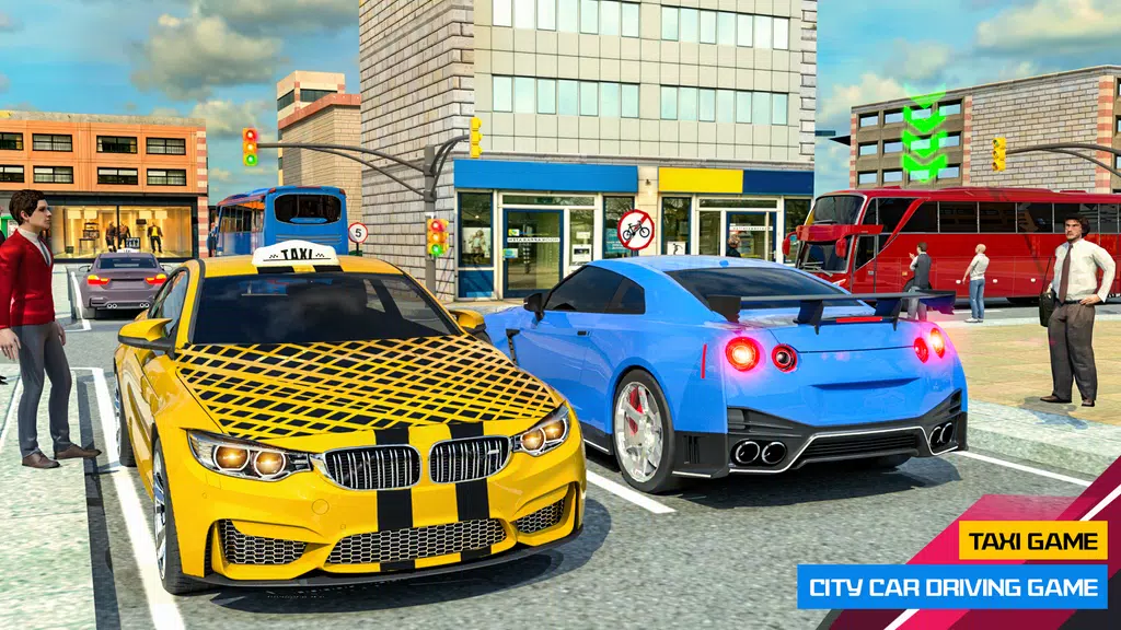 Taxi Games: City Car Driving Screenshot1