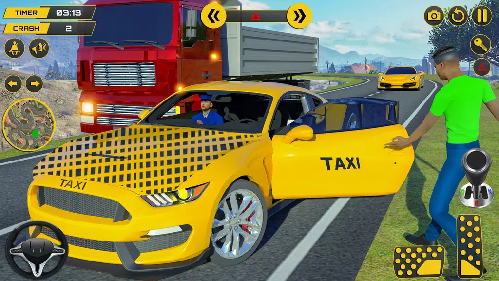 Taxi Games: City Car Driving Screenshot4