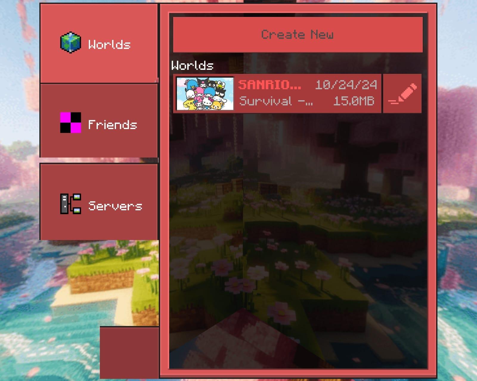 Sanrio Cute Craft 3D World Screenshot1