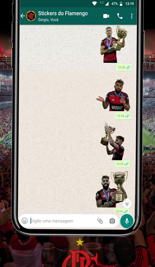 Mengão Stickers -Not Official Screenshot5