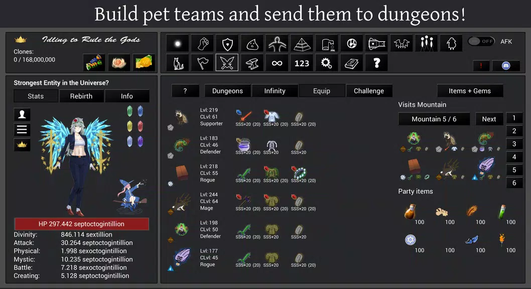 Idling to Rule the Gods Screenshot2