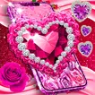 Diamond rose glitter wallpaper APK