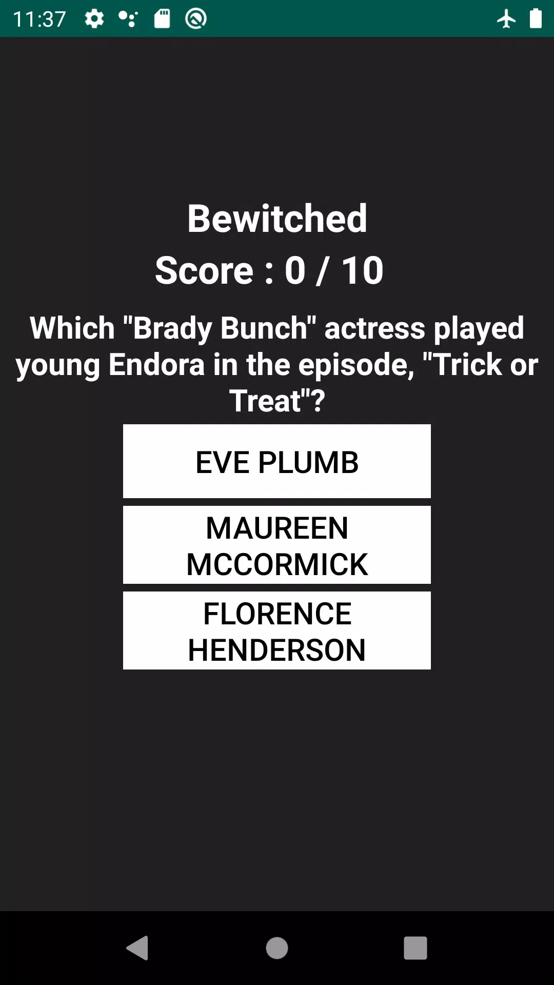 Television Trivia Screenshot8