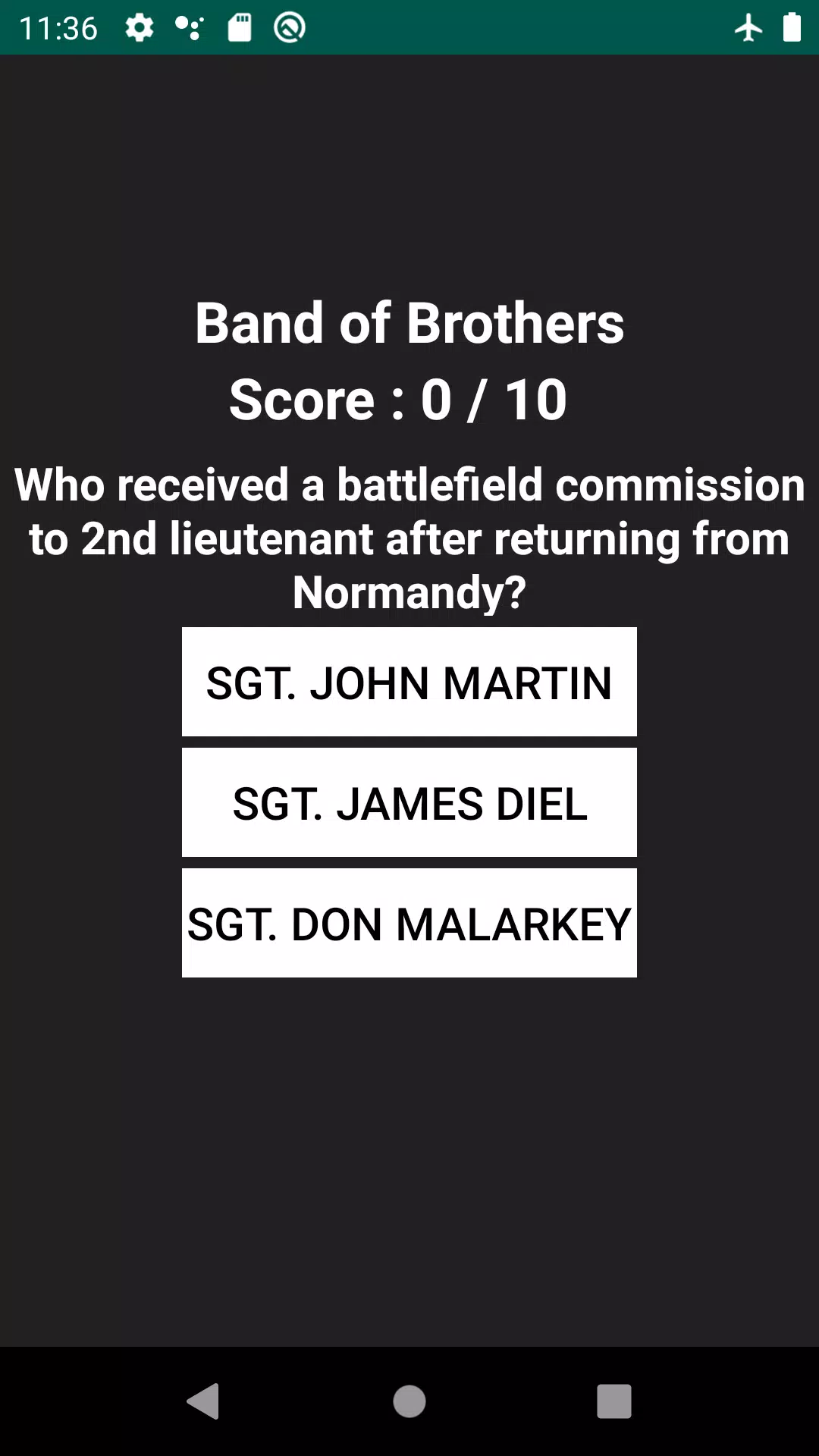 Television Trivia Screenshot4