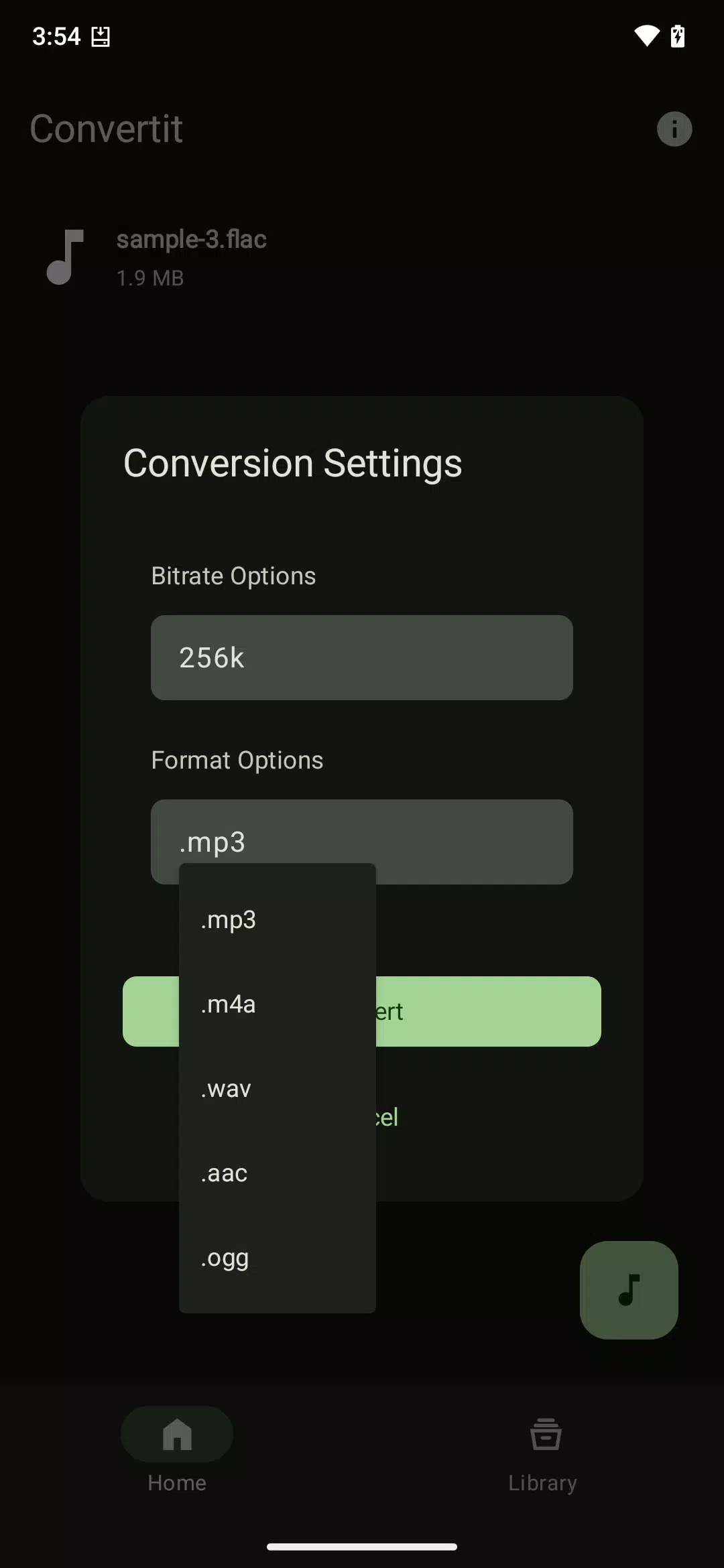 Audio Converter Screenshot1