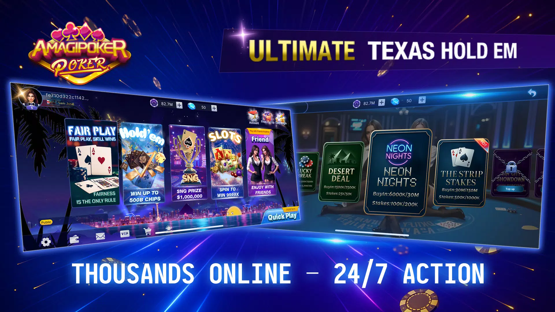 Amagi poker-Texas Holdem Game Screenshot6