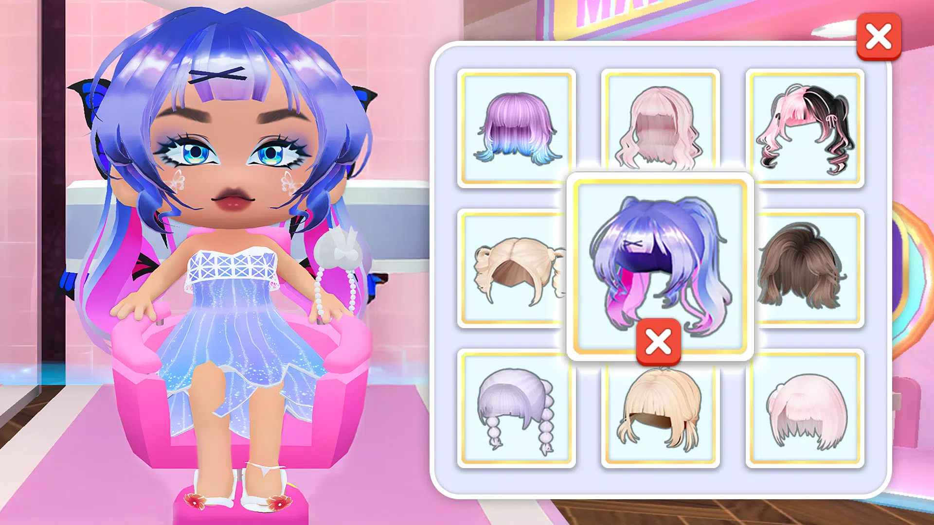 Fashion Roblock: Chibi Room Screenshot4