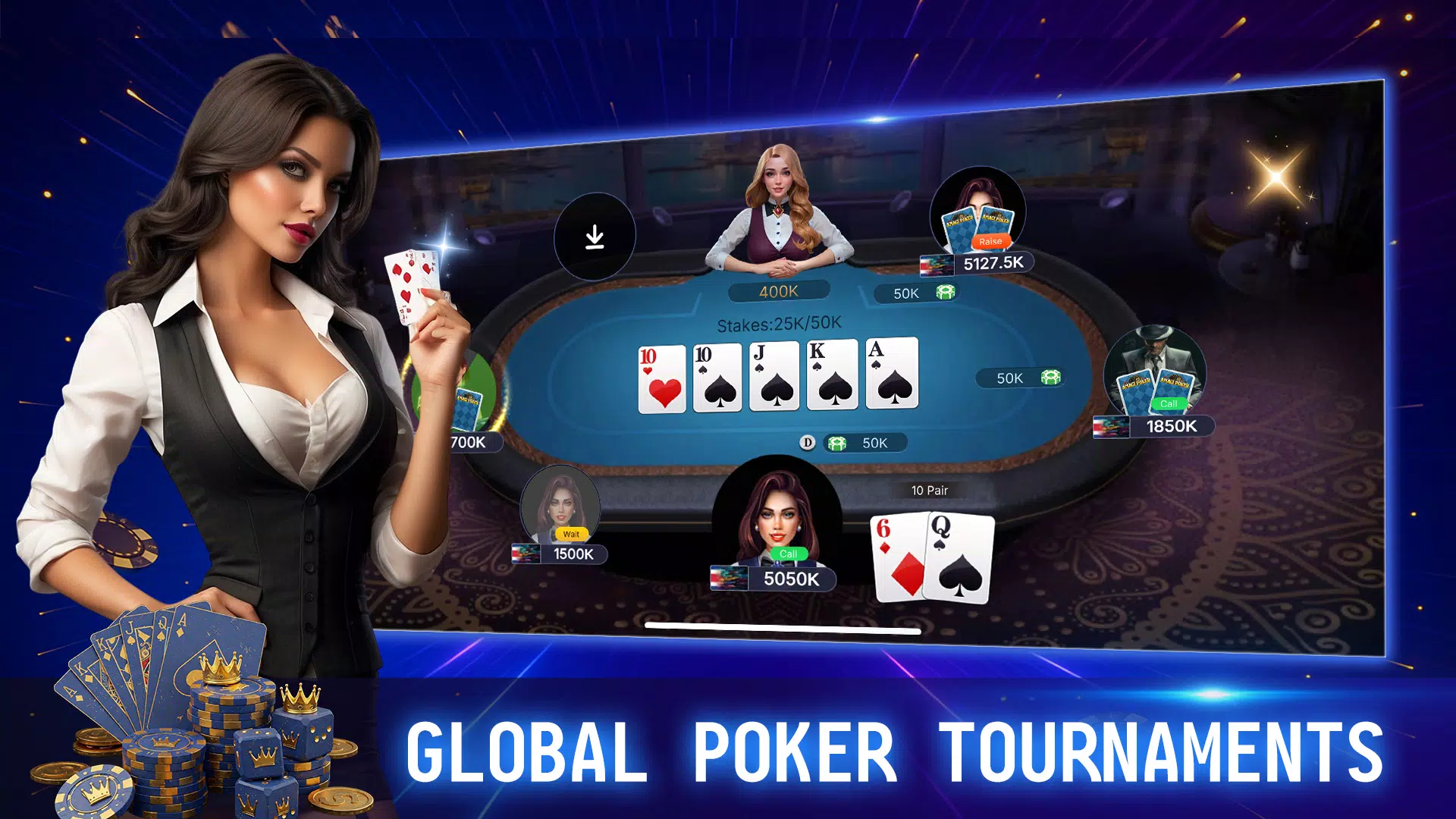 Amagi poker-Texas Holdem Game Screenshot8