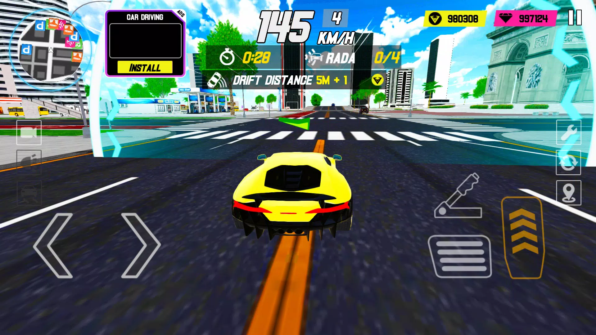 Real Car Driving Traffic Sim Screenshot6