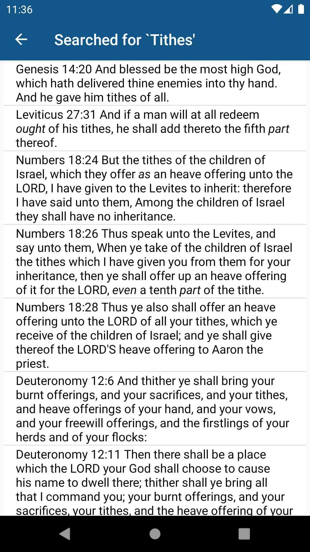 J. Calvin’s Bible Commentaries Screenshot7