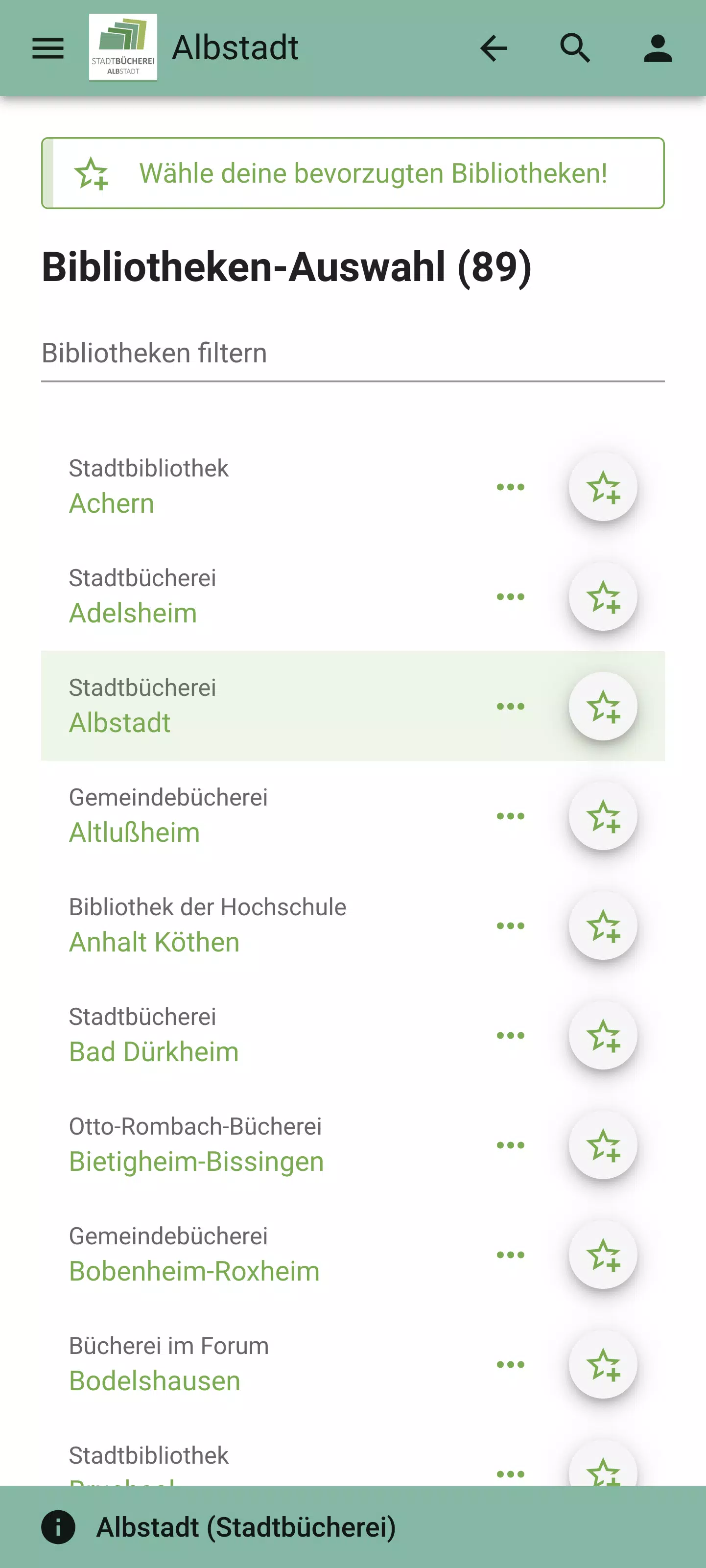 mobilOPAC YourBib Screenshot6