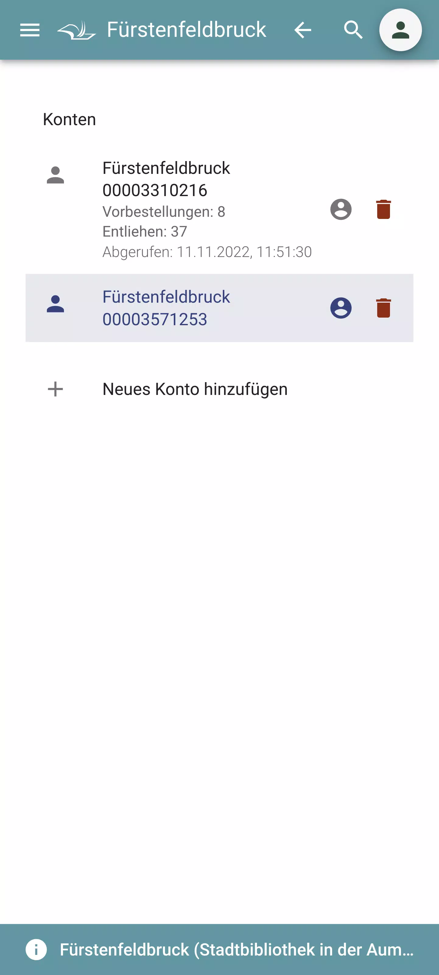 mobilOPAC YourBib Screenshot4