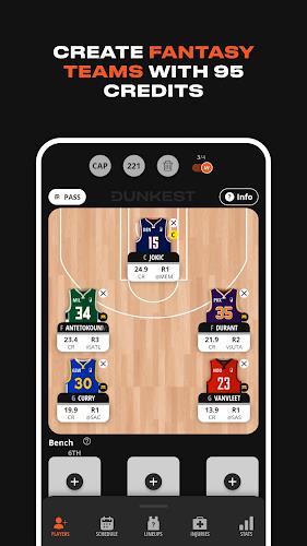 Dunkest - NBA Fantasy Screenshot2
