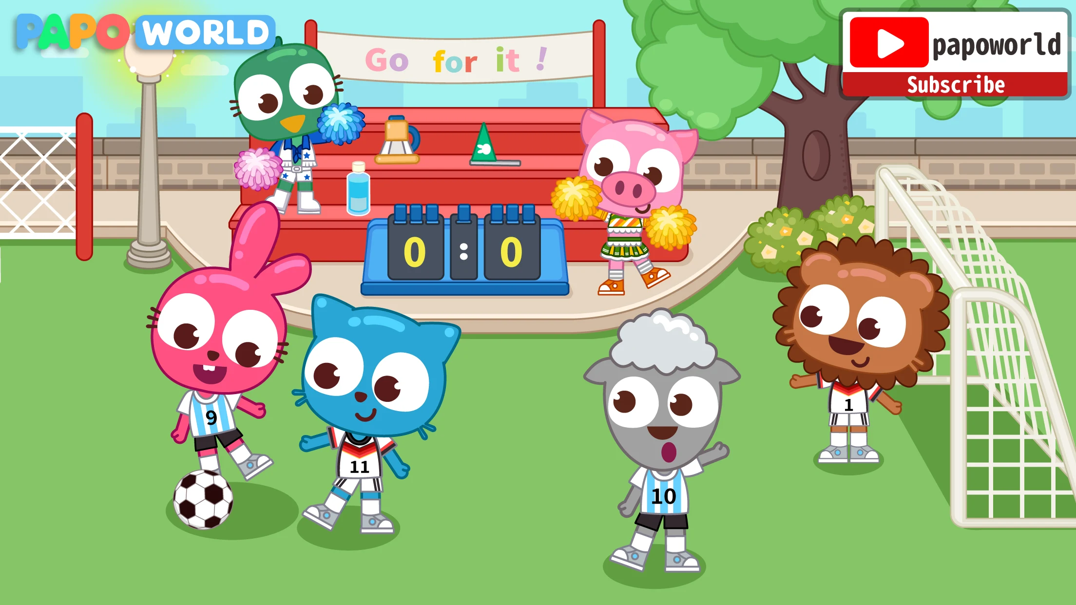 Papo Town School Life for Kids Screenshot14
