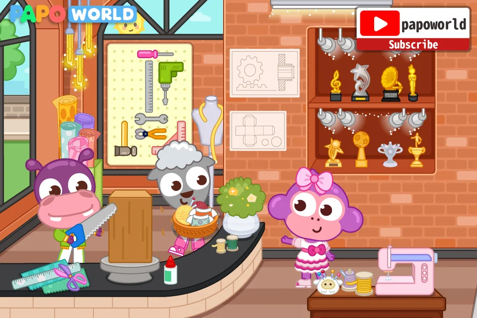 Papo Town School Life for Kids Screenshot2