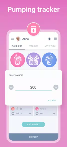 Breastfeeding Newborn tracker Screenshot2