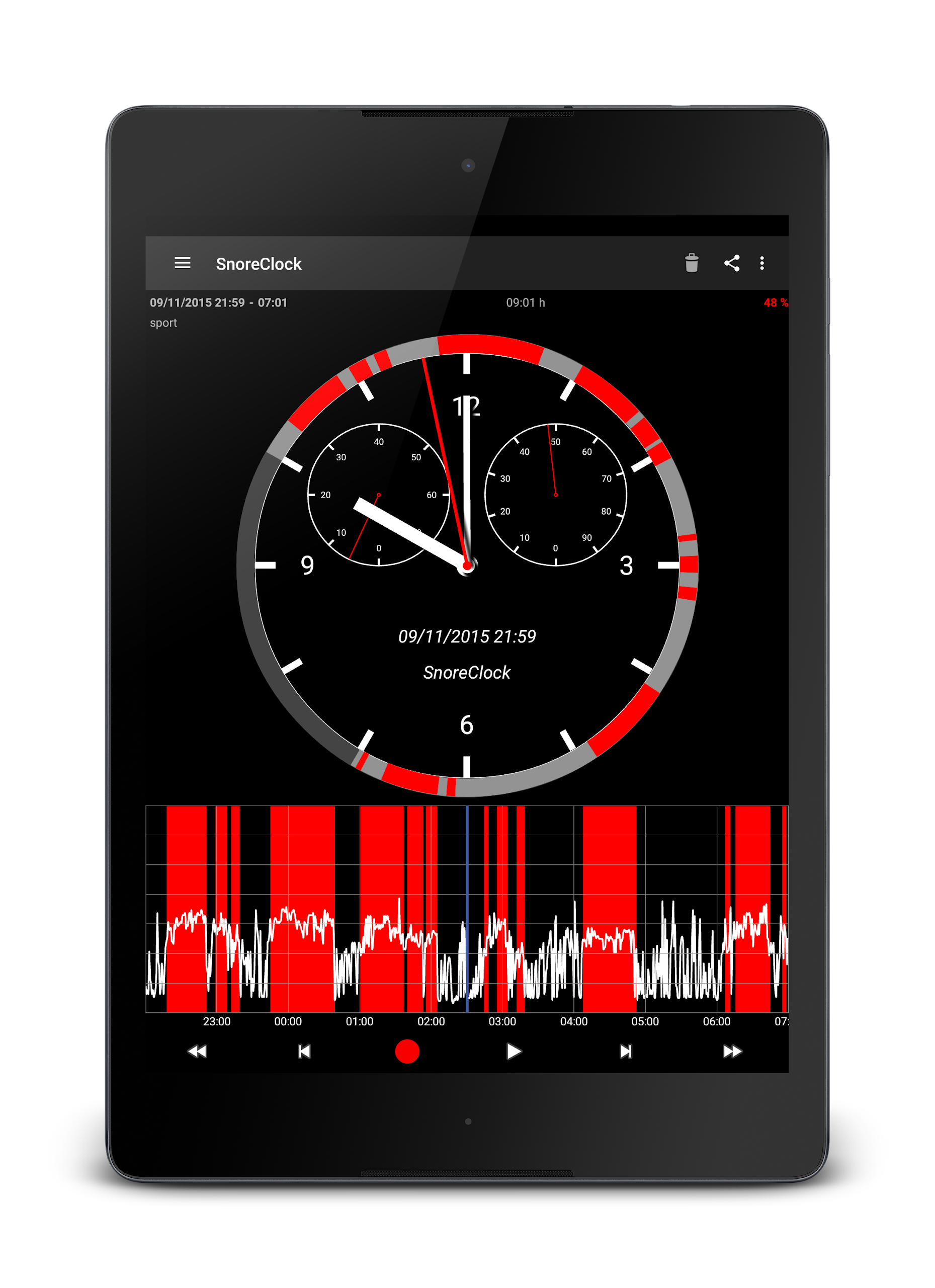 SnoreClock Screenshot9