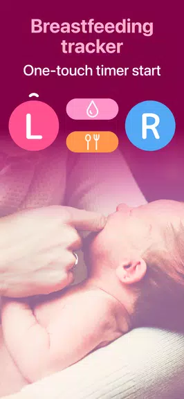 Breastfeeding Newborn tracker Screenshot1