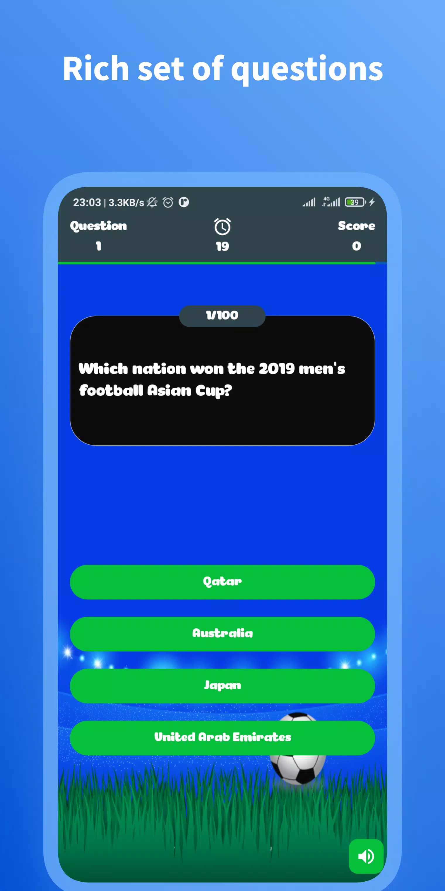 Asian Cup Football Screenshot2