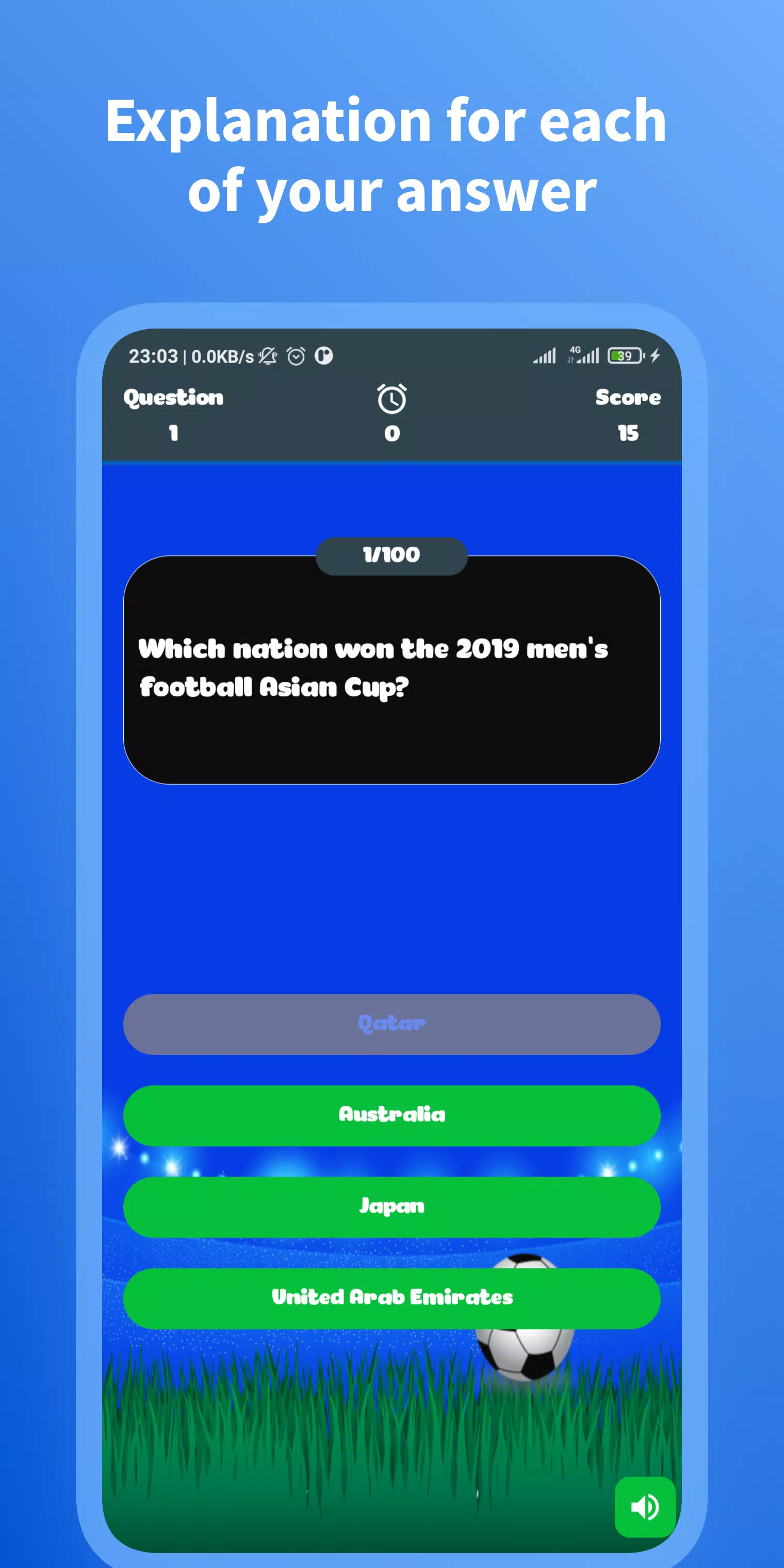 Asian Cup Football Screenshot3