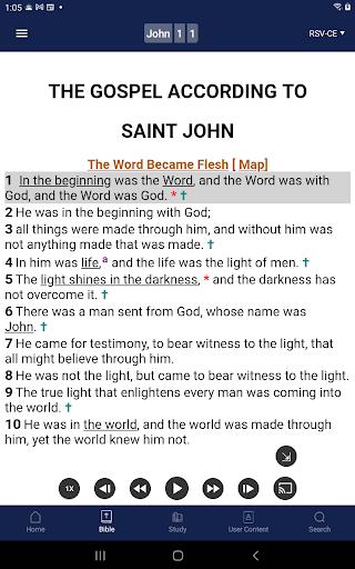 Catholic Study Bible App Screenshot4
