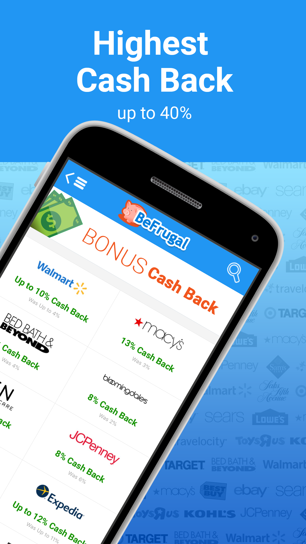 BeFrugal Cash Back & Coupons Screenshot2