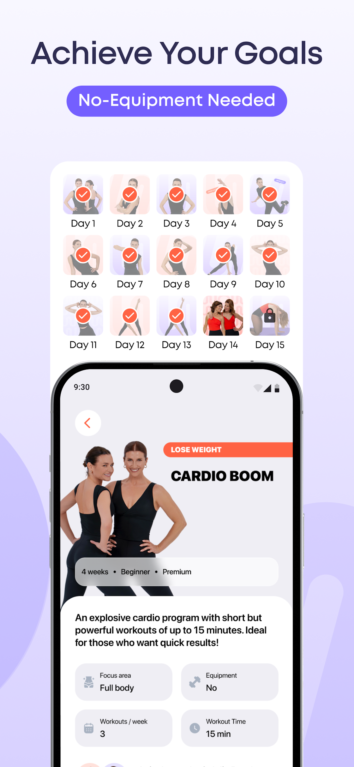 WOWBODY: Workouts & Meals Screenshot3