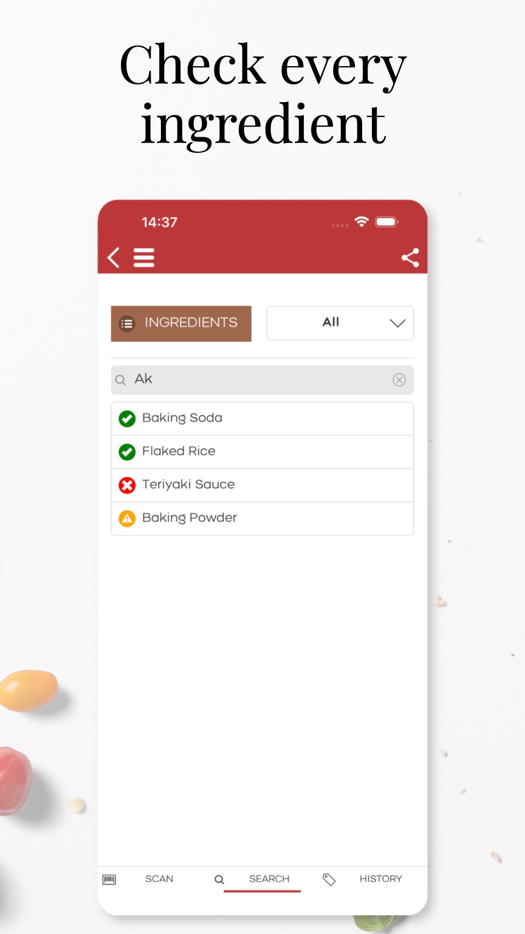 The Gluten Free Scanner Screenshot4