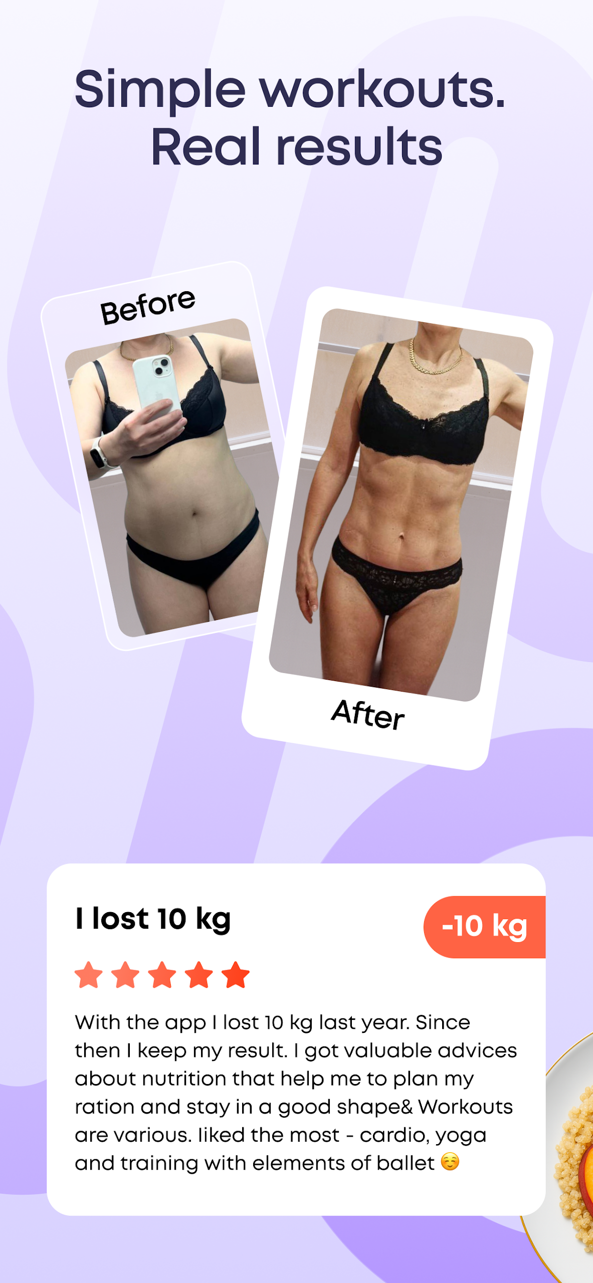 WOWBODY: Workouts & Meals Screenshot4
