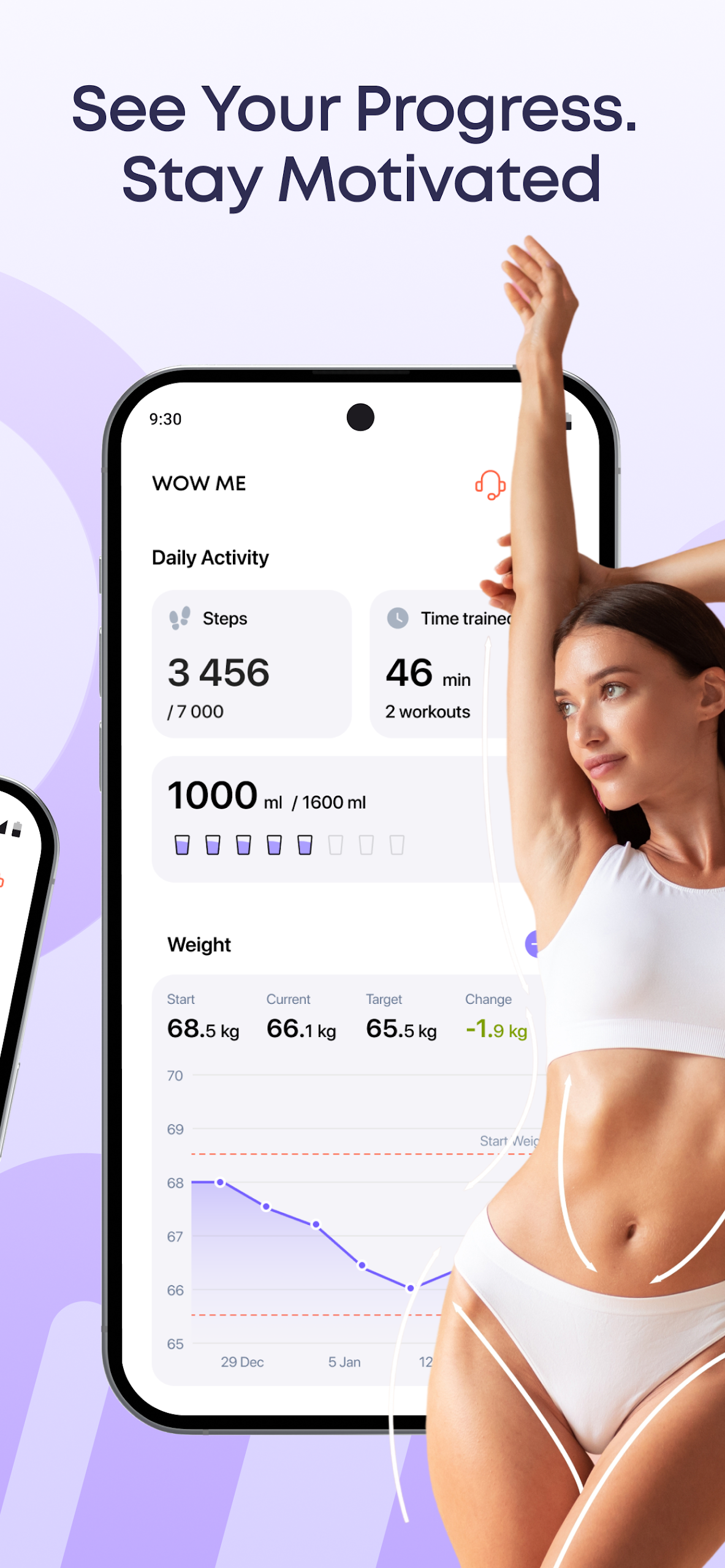 WOWBODY: Workouts & Meals Screenshot7