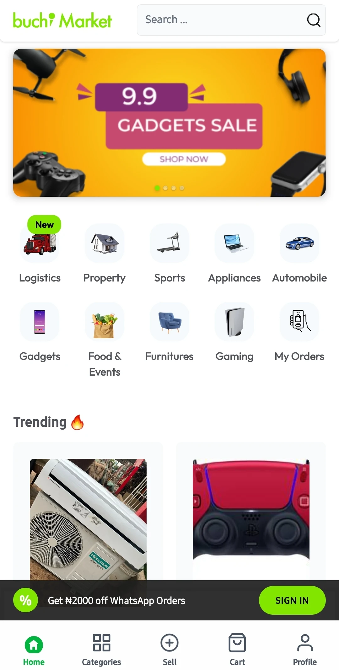 Buchi Market Screenshot3