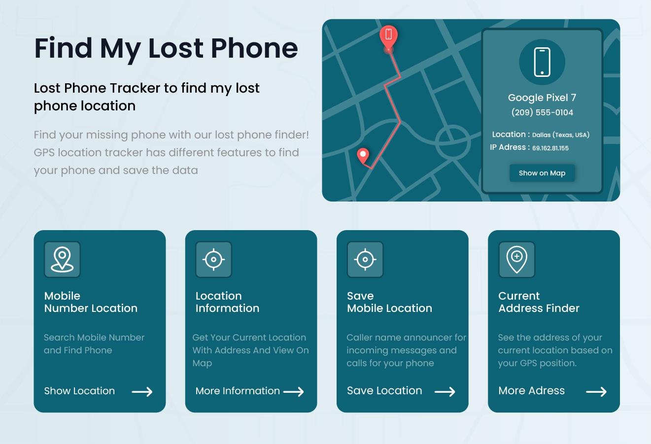 Find Lost Phone Screenshot1
